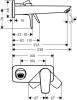 Смеситель для раковины Hansgrohe Talis E 71734000 фото 2