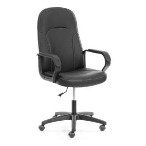 Кресло компьютерное Tetchair Parma (22) 25034 черный, кож.зам