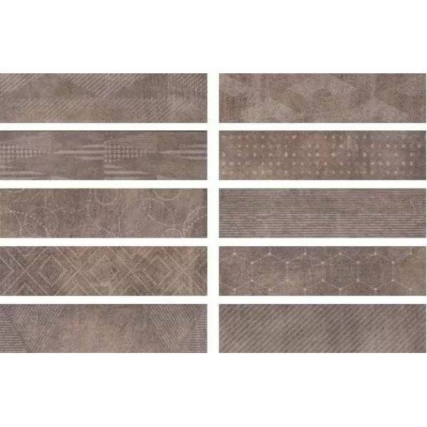 Керамогранит Serenissima Cir Docklands 1047176 Freeport Brown Mix 8.6x35