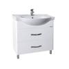 Тумба с раковиной Bellezza Анкона 80 2 ящ. Белый