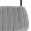 Кресло компьютерное Tetchair Slim 24727 серый, искуственная замша фото 8