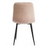 Стул Tetchair Chilly (mod. JSC-220) 21496 велюр/металл, beige (бежевый) HLR8/черный фото 5