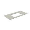 Столешница Kerama Marazzi Plaza (Плаза) KM6012G0501RP100Ur2 серый светлый натуральный, 100x48