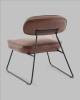 Кресло Stool Group Kate AV 336-Pbor-br-9005 бордово-коричневый, экокожа фото 5