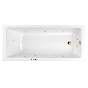 Акриловая ванна WHITECROSS Wave 175x70 0101.175070.100.SMARTNANO.GL с гидромассажем, 