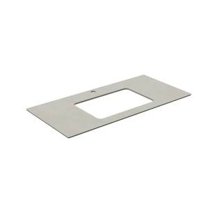 Столешница Kerama Marazzi Plaza (Плаза) KM6012G0501RP100Ur2 серый светлый натуральный, 100x48
