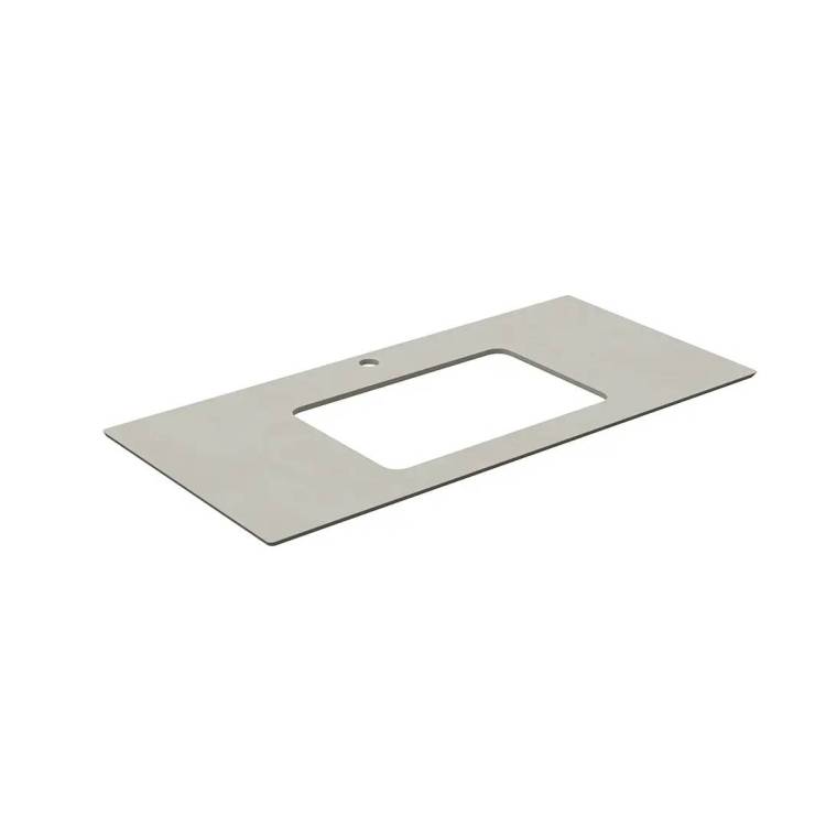 Столешница Kerama Marazzi Plaza (Плаза) KM6012G0501RP100Ur2 серый светлый натуральный, 100x48