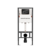 Система инсталляции для унитазов Ceramica Nova Balance CN121001MB кнопка черный матовый