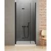 Дверь в нишу NEW TRENDY NEW SOLEO BLACK складные L 70x195 D-0219A (черный) фото 2