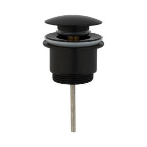 Донный клапан Gid Minucia G-59BM 76605K универсальный, черный матовый