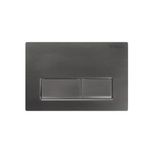 Кнопка смыва BelBagno BB-15R-GM оружейная сталь