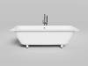 Ванна из искусственного камня Salini Orlanda Axis S-Sense 180х80, глянцевая фото 2