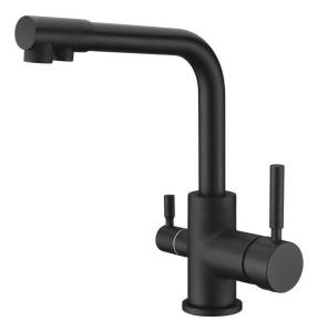 Смеситель для кухни EMAR Steel ЕС - 3003N black