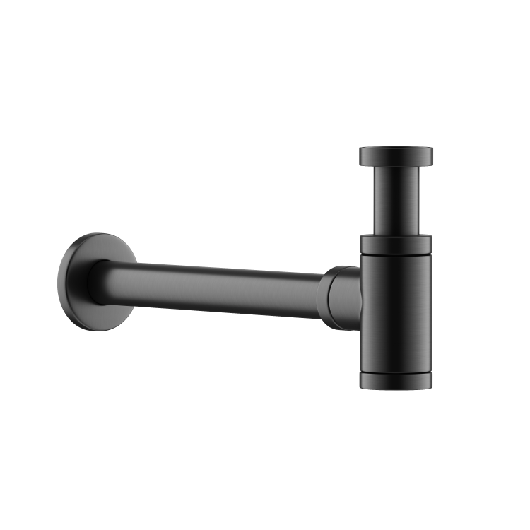 Сифон для раковины Ceramica Nova 70001GG вороненная сталь