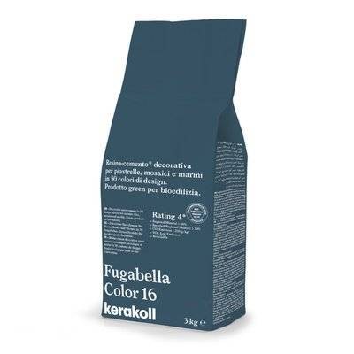 Затирка Kerakoll Fugabella Color полимерцементная 16, 3 кг