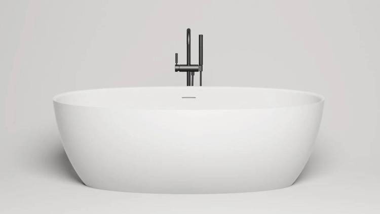 Ванна из искусственного камня Salini Alda S-Sense 160x80, глянцевая