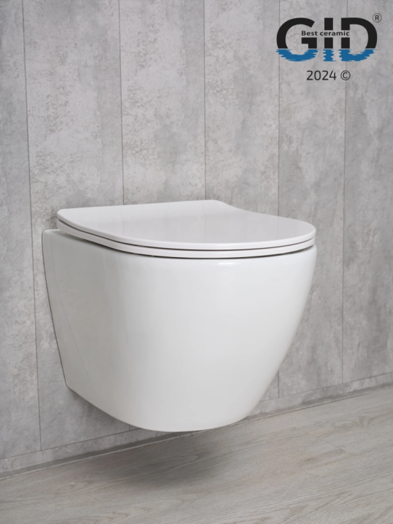 Унитаз подвесной Gid Convexo Tr2198 61107Y белый