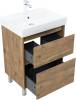 Тумба с раковиной Aquanet Nova Lite 2.0 60 348191 Дуб рустикальный фото 2