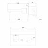 Смеситель для раковины Abber Rund AF8712 скрытого монтажа, хром фото 3