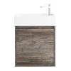 Тумба под раковину Belbagno Kraft Mini KRAFT MINI-500/260-1A-SO-PP-L 45x25x50 Pino Pasadena подвесная с распашной дверцей, левосторонняя фото 2