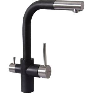 Смеситель для кухни Florentina Кристалл 333.32H.2123.102 FL черный