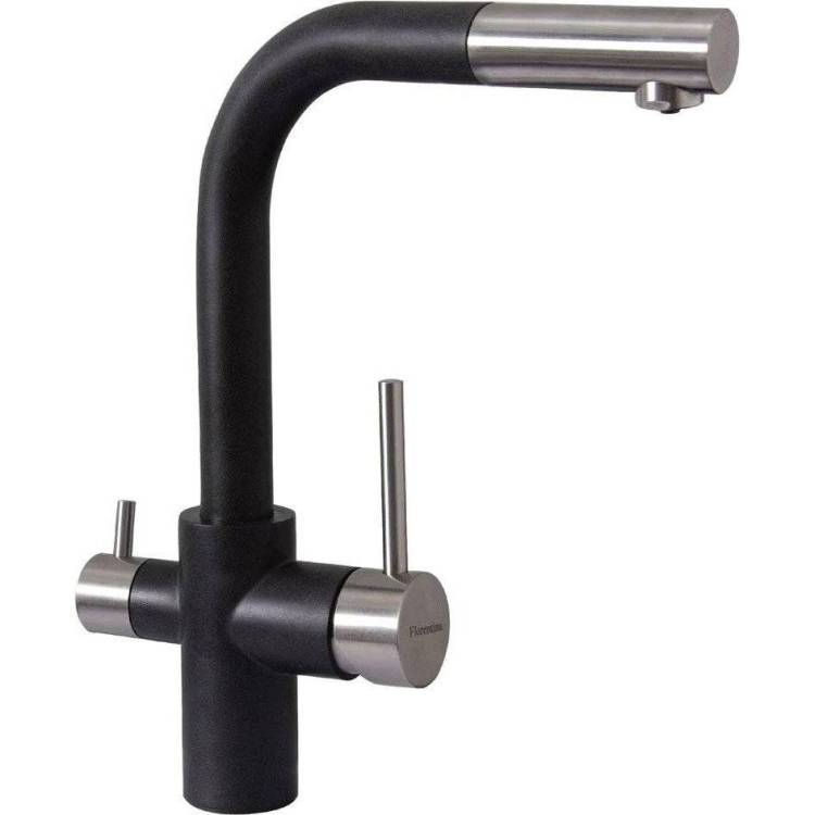 Смеситель для кухни Florentina Кристалл 333.32H.2123.102 FL черный