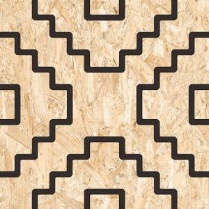 Декор VIVES STRAND Seriaki-R Natural Negro 59.3x59.3