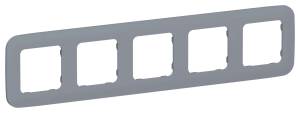 Рамка 5-постовая IEK Flite FI-M52-31-20-K35 маренго