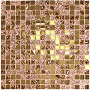 Мозаика Bonaparte Mirror Bronze (1.5x1.5) 30x30