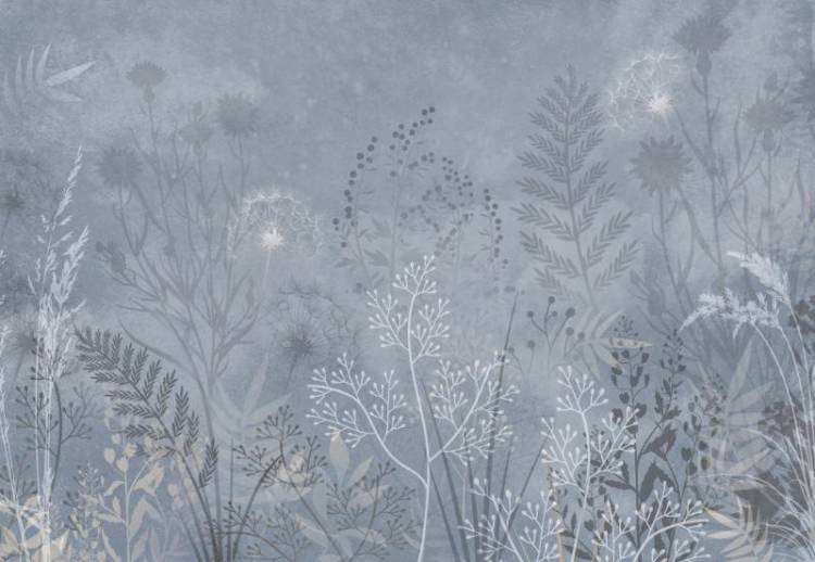 3D Фотообои Artegrafico «Композиция из полевых растений в холодных тонах» HRB-027 песок