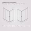 Душевое ограждение AM.PM Gem W90G-404-100280-BT 100x80x190 фото 9