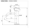 Смеситель для раковины Remer Element ET12BG золото брашированное фото 2