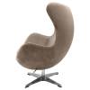 Кресло Bradex Home Egg FR 0647 Chair, латте, искусственная замша фото 3