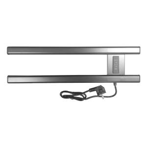 Полотенцесушитель электрический Altasan КаспийПроф правый, скрытый монтаж, графит, 50x15