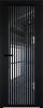 Межкомнатная дверь Profil Doors 3 AGP цвет профиля Черный, стекло безопасное 6 мм зеркало 700x2000