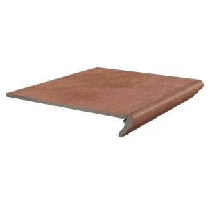 Ступень Kerama Marazzi Хадду KM4040G0021NGTF Фронтальная Красный Матовый 34x40.2
