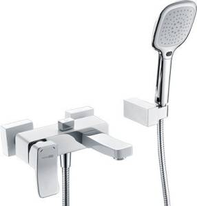 Смеситель для ванны с душем Wasserkraft Aller 1061WHITE