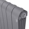 Дизайн-радиатор биметаллический Royal Thermo Infinity 500 Silver Satin - 8 секц. фото 4