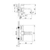 Смеситель для ванны с душем AQUAme Asti AQM6412CR хром фото 4