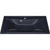 Раковина Uperwood Elen 291120426 черный металл, 89.6x44.5