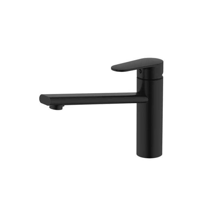 Смеситель для кухни Aquatek Ника AQ1880MB черный матовый