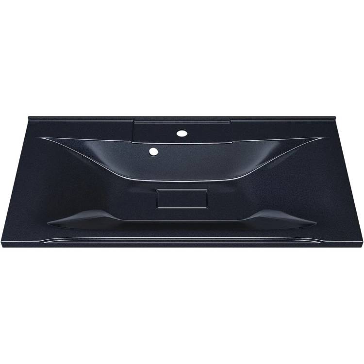 Раковина Uperwood Elen 291120426 черный металл, 89.6x44.5