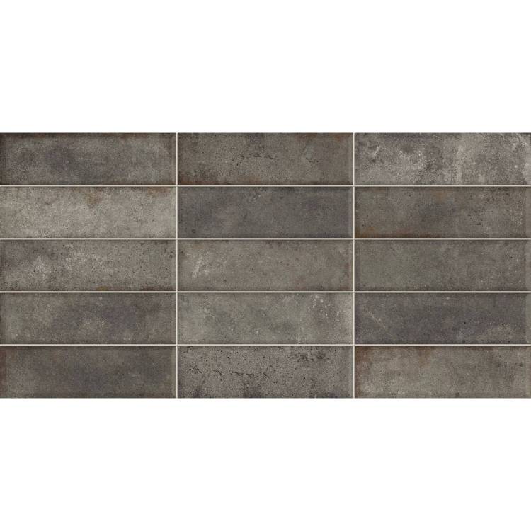 Керамическая плитка New Trend Elbrus WT36ELR17 Brick Graphite 30x60