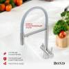 Смеситель для кухни BOND Smart B61-0400 под фильтр с краном для питьевой воды, сталь фото 2