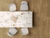 Керамогранит Global Tile Samanta GT173VG Коричневый 14.7x59.4 фото 2