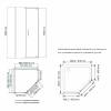 Душевой уголок Wasserkraft Wiese 84P11 фото 9