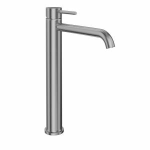 Смеситель для раковины Kerama Marazzi Eterna 69615XKM.50.050 однорычажный, высокий, 3/8”, нержавеющая сталь