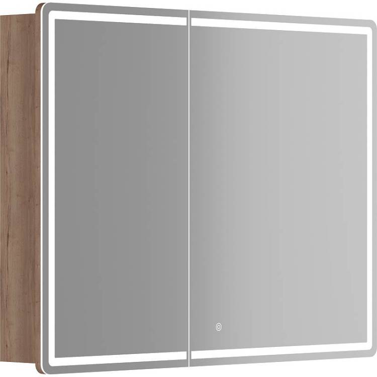 Зеркало-шкаф Sancos Mirror MI100EG 99x74, дуб галифакс натуральный
