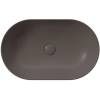 Раковина GSI Pura 883416 коричневый матовый, 60x37 фото 2