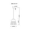 Подвесной светильник MyFar Hill MR1370-1P фото 2